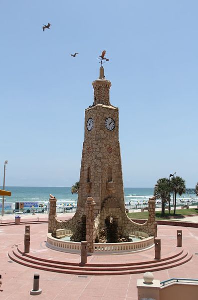 397px-the daytona beach coquina clock tower sporting its new look after the rehabilitation project was completed