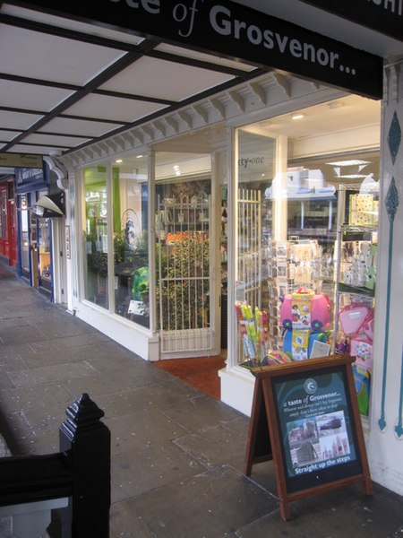 450px-%27a taste of grosvenor%27 %5e61 bridge street row east - geograph.org.uk - 2038093