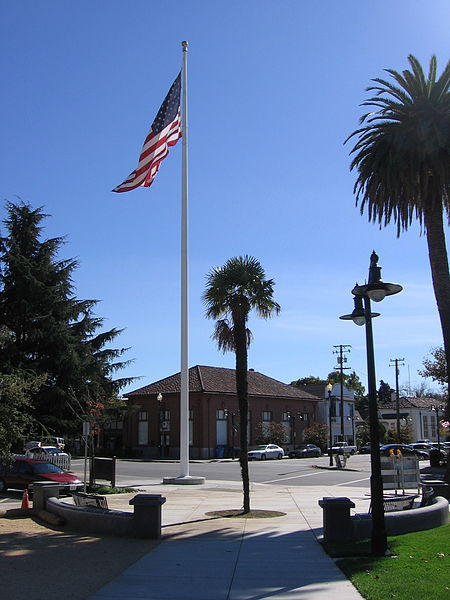 450px-niles town plaza flag 2671