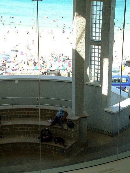 450px-the tate st ives and porthmeor beach - geograph.org.uk - 2119632
