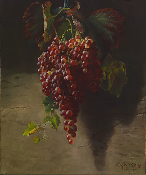 502px-andrew john henry way - bunch of grapes - walters 371887