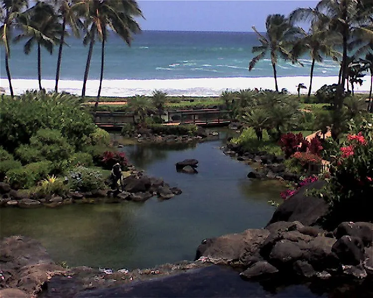 750px-beach at poipu%2c as seen from the hyatt hotel%2c poipu%2c kauai%2c june 2009 - panoramio