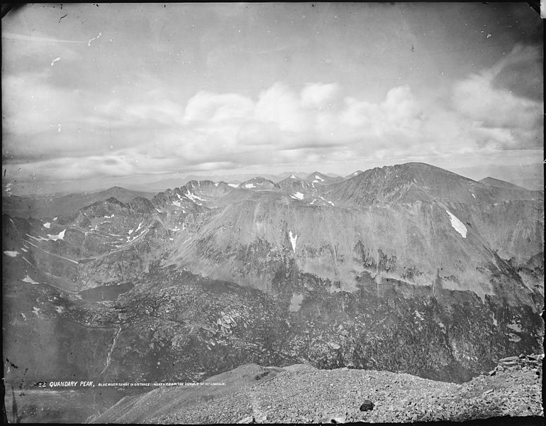 770px-panorama from summit of mount lincoln%2c shows quandary peak and blue river range. - nara - 517682