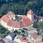 800px Aerial image of the Burg Dagestein 28view from the south29