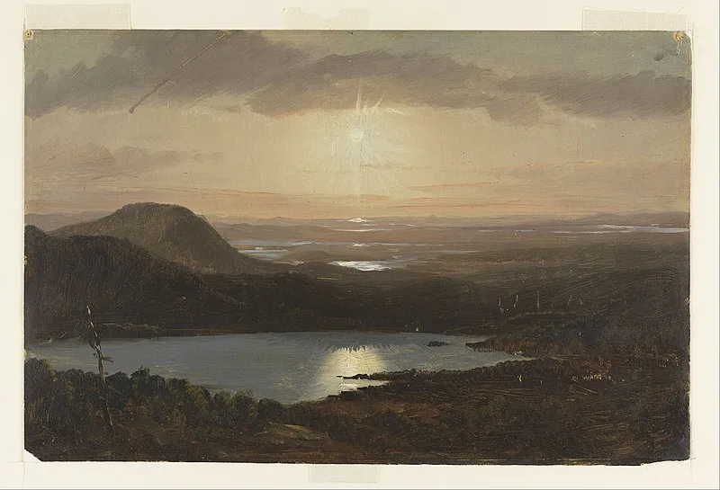 800px-frederic edwin church - eagle lake viewed from cadillac mountain%2c mount desert island%2c maine - google art project