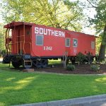 800px Southern Railway Caboose City Park Newport Tennessee