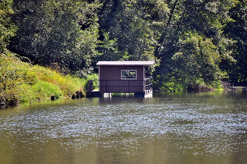 800px-tumwater%2c wa - small structure on upper capitol lake 01