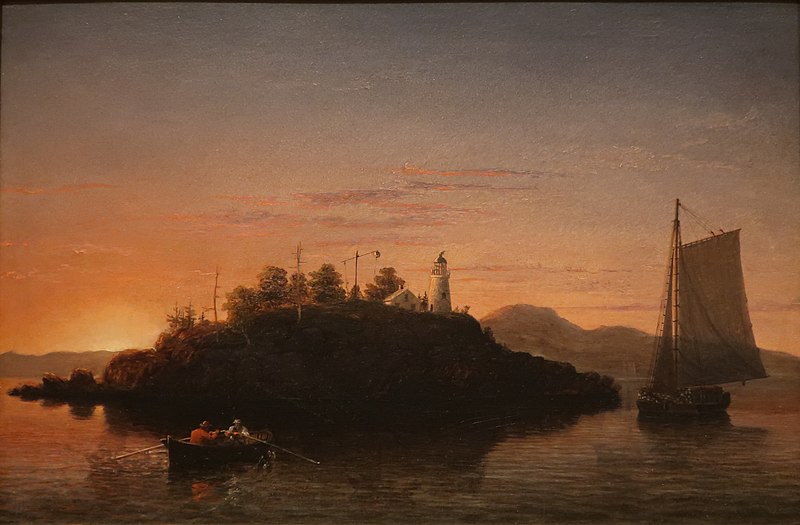800px-view of camden mountains from penobscot bay by fitz henry lane