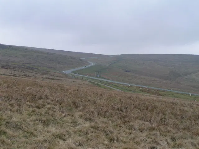 A54 from axe edge moor - geograph.org.uk - 161374