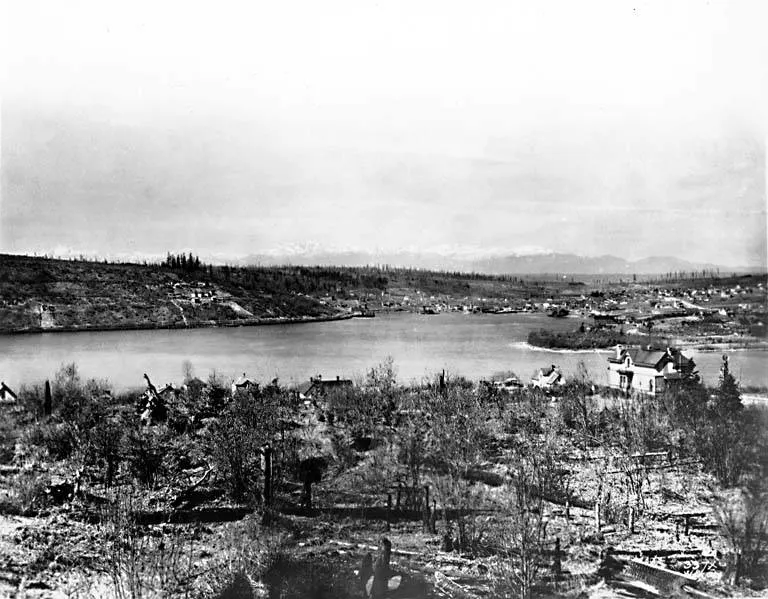 Lake union from capitol hill%2c ca 1897-1913 %28seattle 1406%29