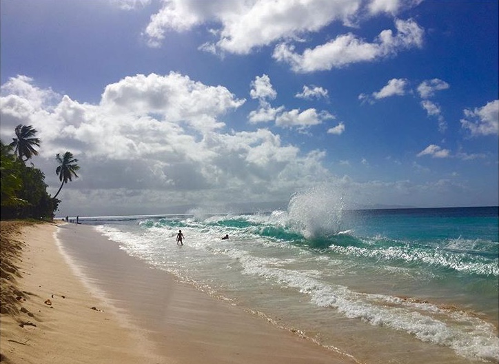 Plage du souffleur port louis