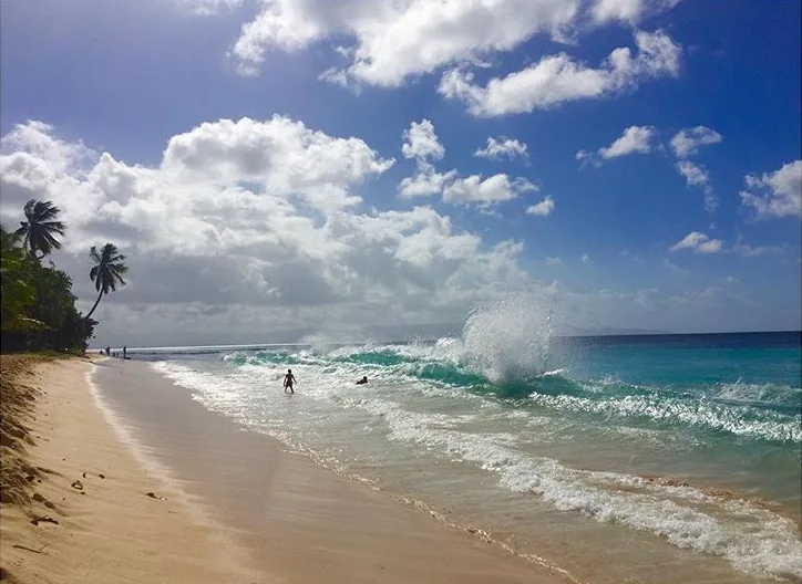 Plage du souffleur port louis