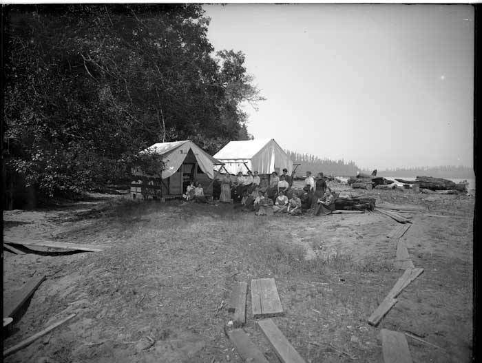 Ywca camp on bainbridge island%2c 1905 %28mohai 6081%29
