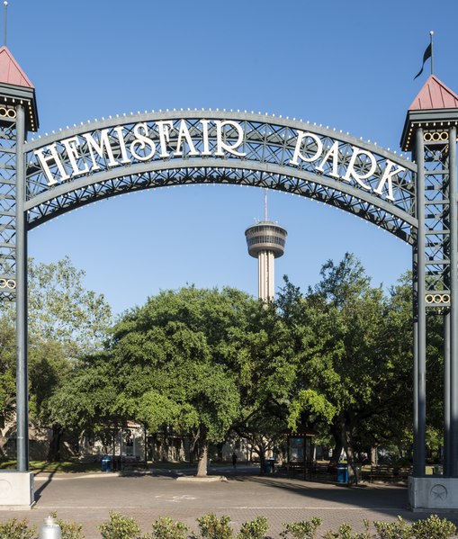Lossy-page1-509px-entrance sign to hemisfair park in downtown san antonio%2c texas lccn2014632003.tif