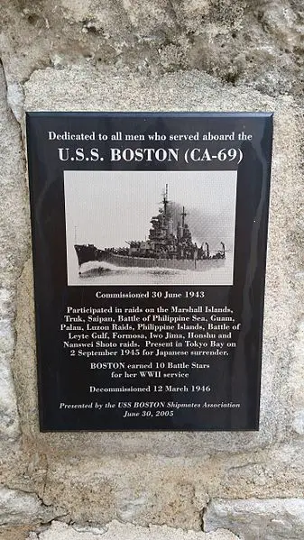 337px-uss boston texas historical marker in the national museum of the pacific war%2c fredericksburg%2c texas