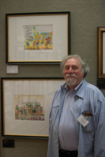 399px-bruce degen with some of his work in the mazza museum