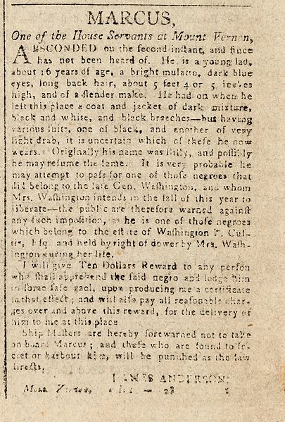 405px-marcus runaway ad philadelphia gazette 22 september 1800 p4