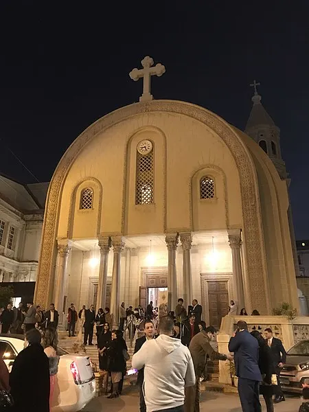 450px-cathedral of st. mark%2c alexandria at night