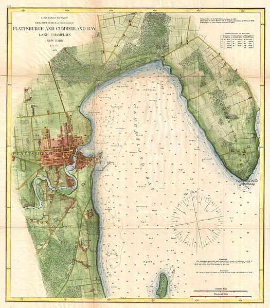 525px-1872 u.s. coast survey map of plattsburgh and lake champlain%2c new york - geographicus - plattsburghcumberland-uscs-1872