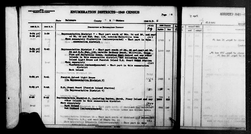 800px 1940 Census Enumeration District Descriptions Delaware Sussex County ED 3 392C ED 3 402C ED 3 412C ED 3 422C ED 3 43 NARA 5842371 800px-1940 census enumeration district descriptions - delaware - sussex county - ed 3-39%2c ed 3-40%2c ed 3-41%2c ed 3-42%2c ed 3-43 - nara - 5842371