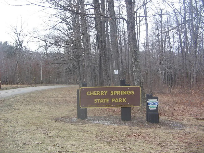 800px-cherry springs state park sign
