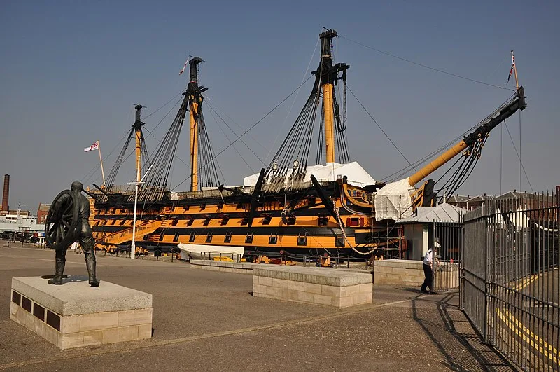 800px-portsmouth %2c portsmouth harbour - hms victory - geograph.org.uk - 2879862