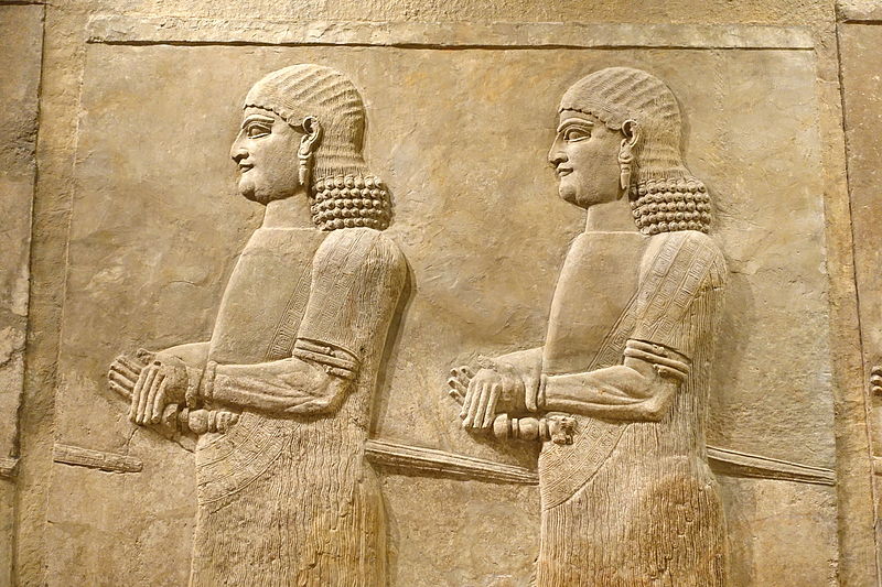 800px-relief b%2c section 2 of 3 detail - palace of sargon ii%2c khorsabad - oriental institute museum%2c university of chicago - dsc07547