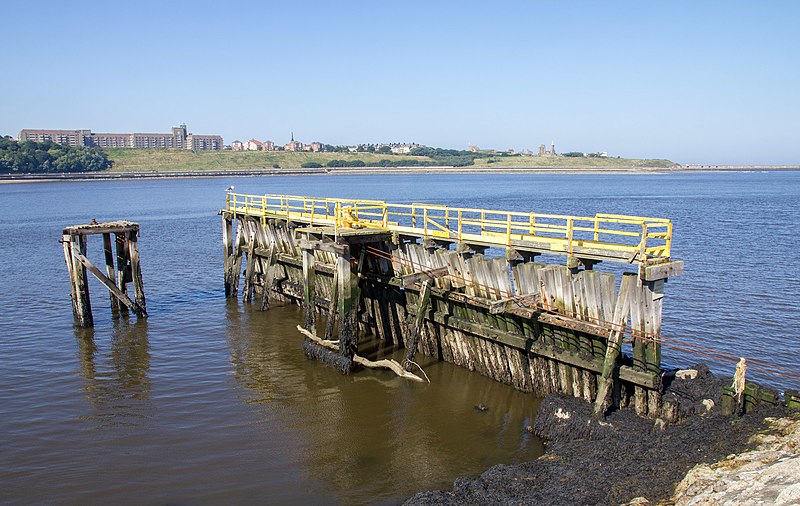 800px-the old harbour pilots jetty%2c south shields - geograph.org.uk - 3655755