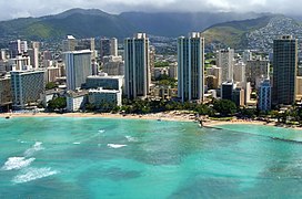 Waikiki Beach, Honolulu. https://commons.wikimedia.org/w/index.php?search=waikiki+beach+honolulu&title=Special:MediaSearch&go=Go&type=image
