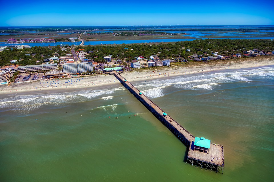 Free Folly Pier Charleston photo and picture