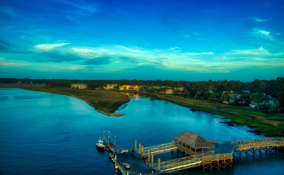 Free Hilton Head River photo and picture