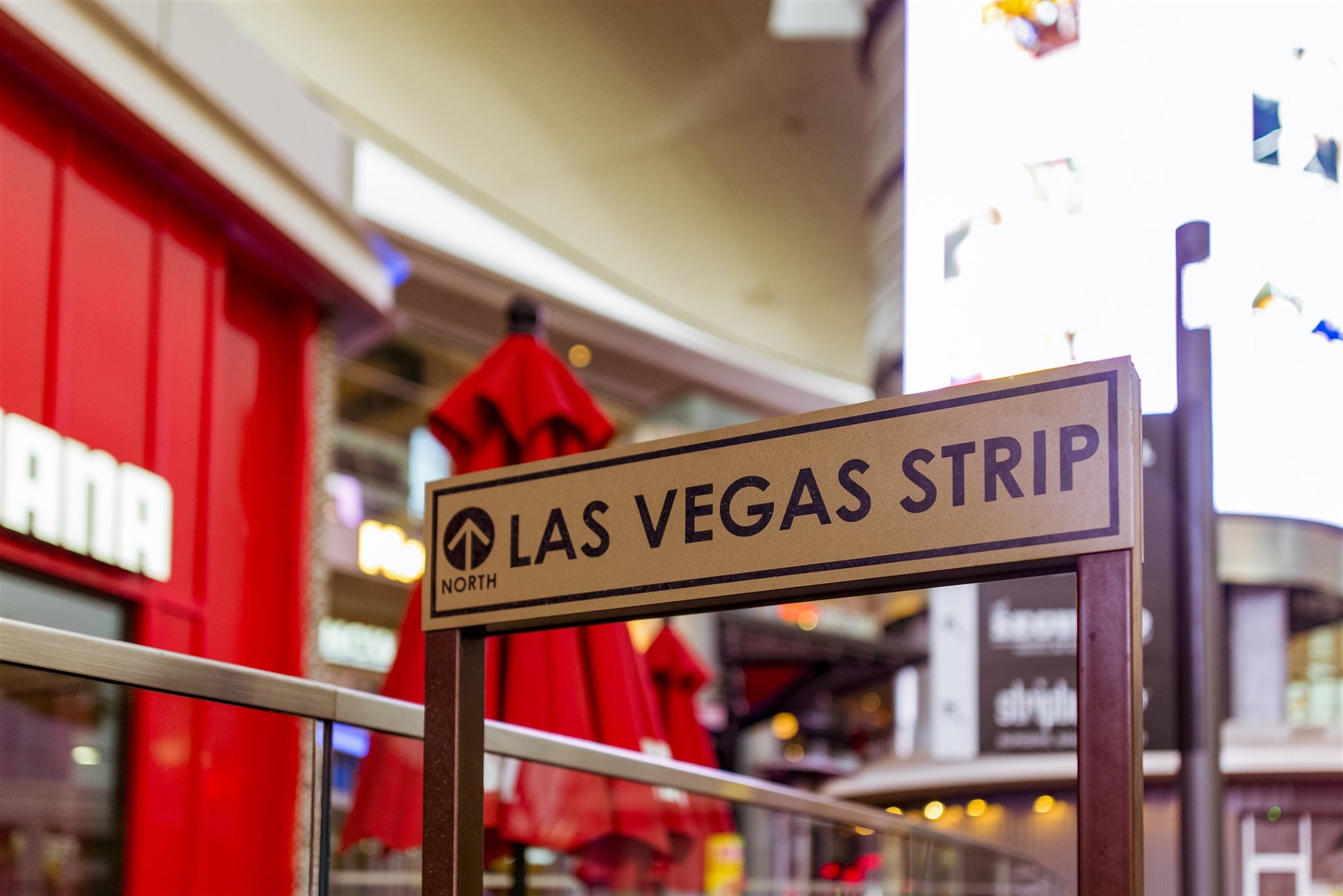 Free Las Vegas Strip Signage Stock Photo
