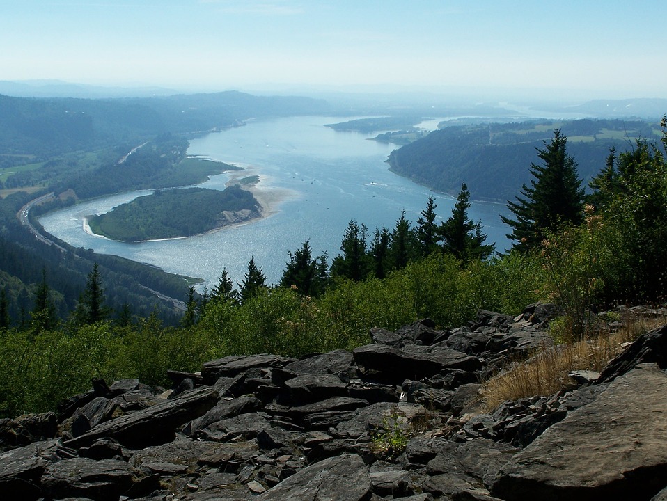 Free River Columbia Gorge photo and picture