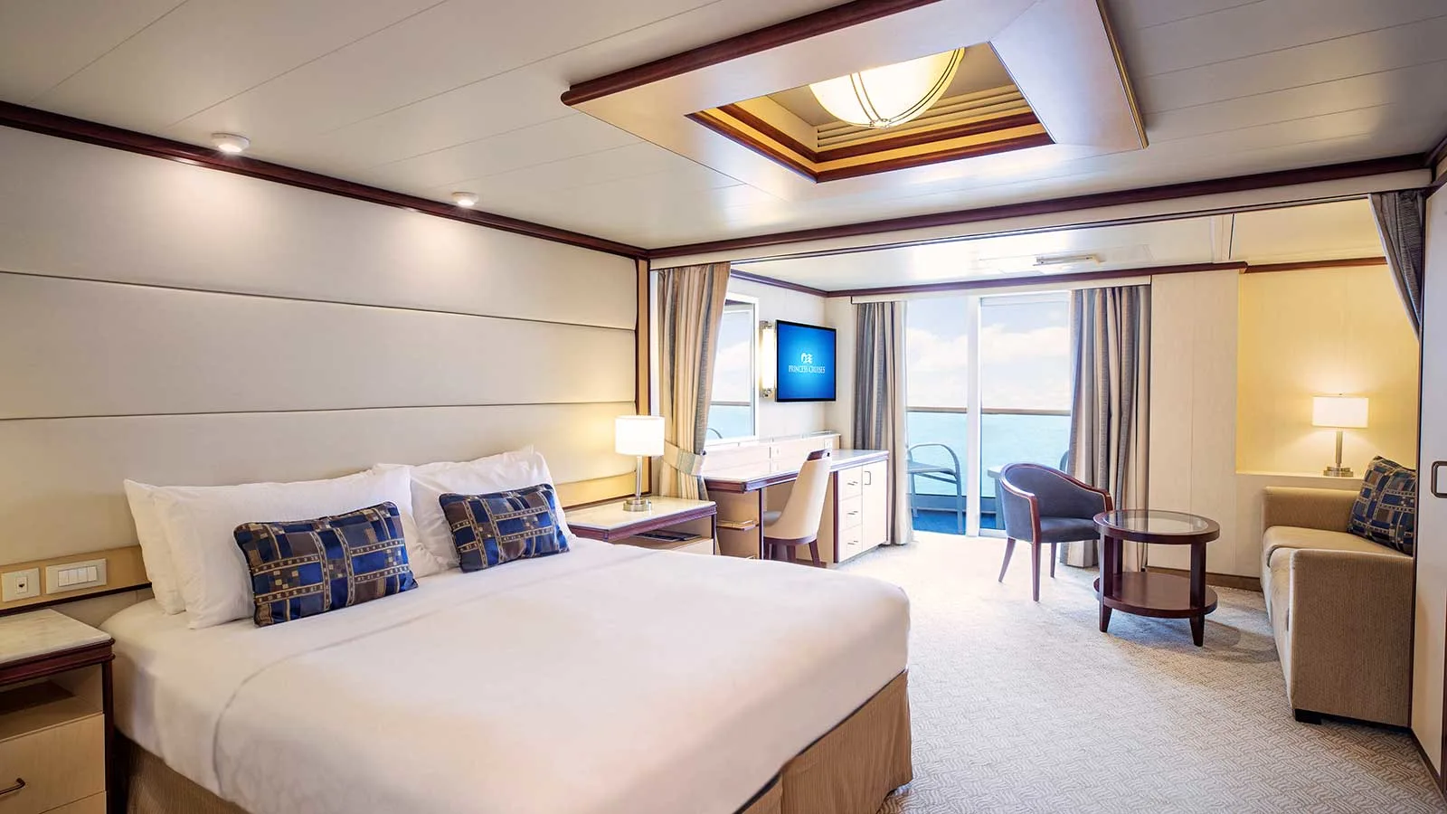 Image of Accessible Accommodation, sourced from: Princess Cruise Lines https://touristwire.com/wp-content/uploads/2023/06/royal-class-wheelchair-accessible-1600.jpg