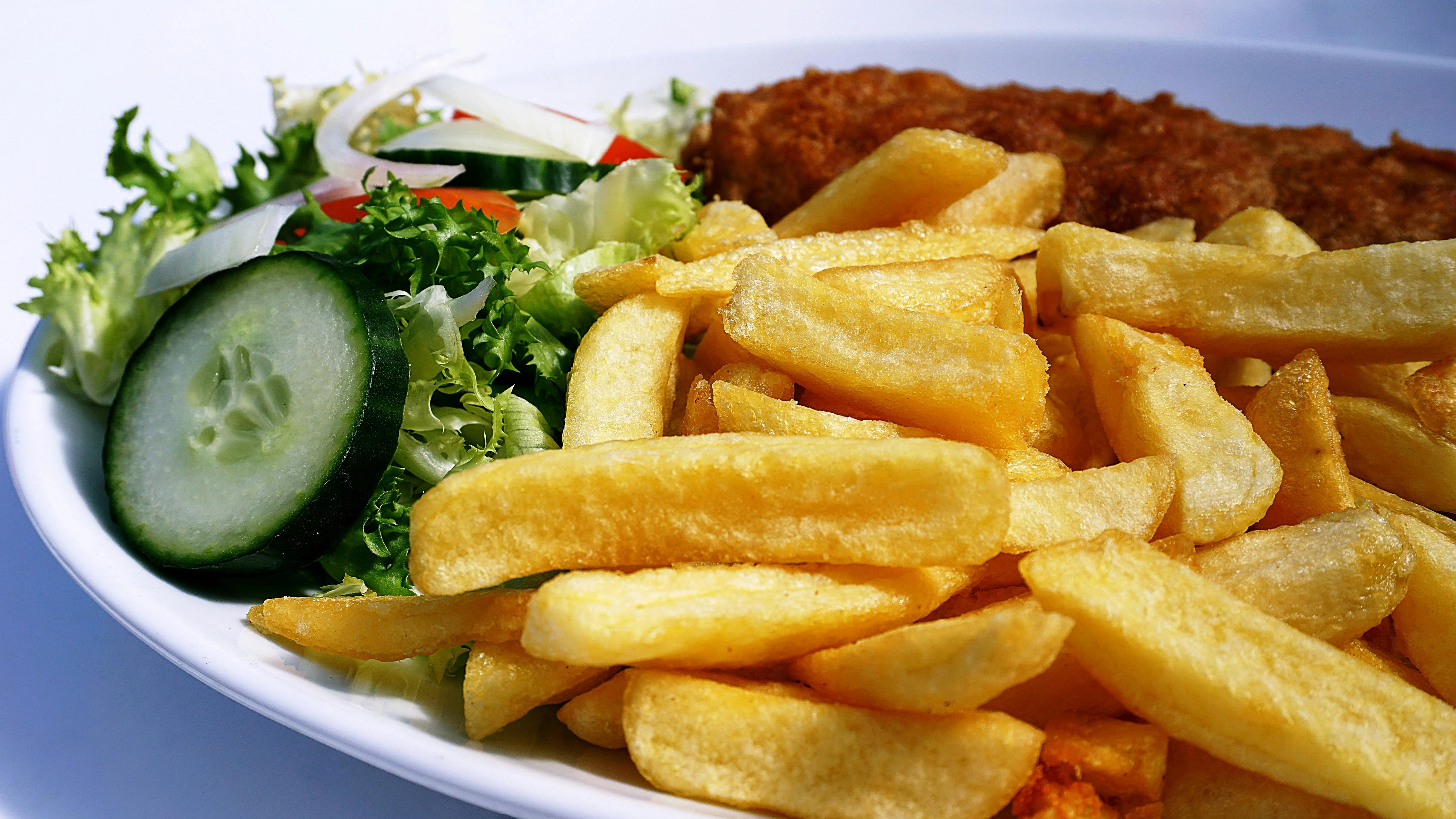 Free Fries Stock Photo