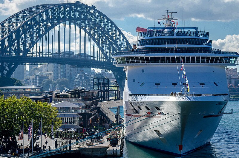 File:Carnival Spirit at the Overseas Passenger Terminal Sydney July 27, 2013 2.jpg